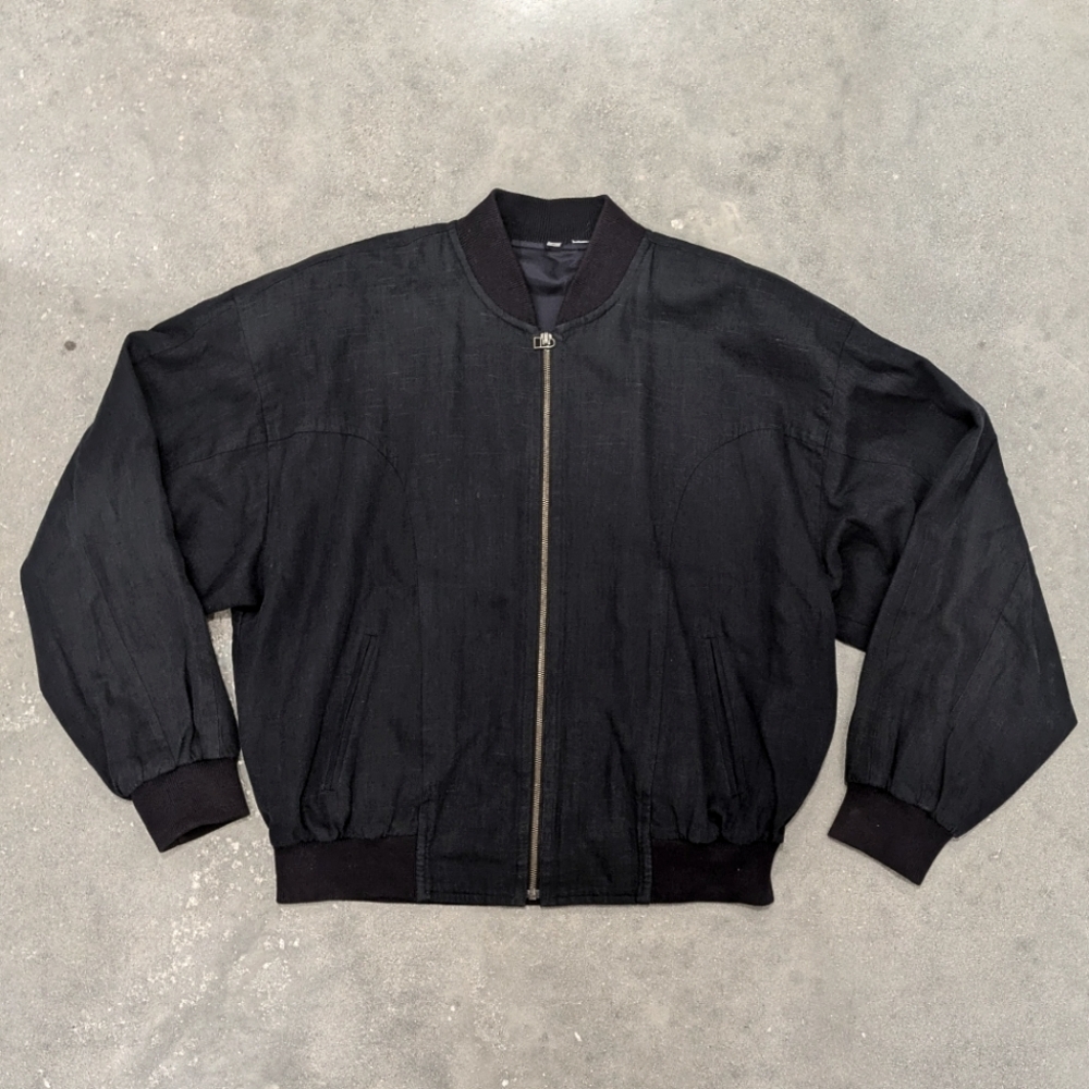 Vintage Racing Style Bomber Jacket